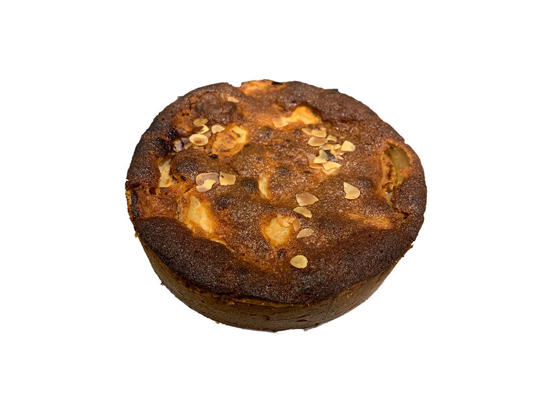 Boullankaka med äpple
