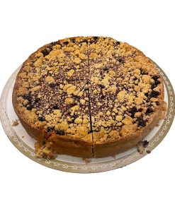 Serveringspaj (äpple, hallon, blåbär, rabarber)